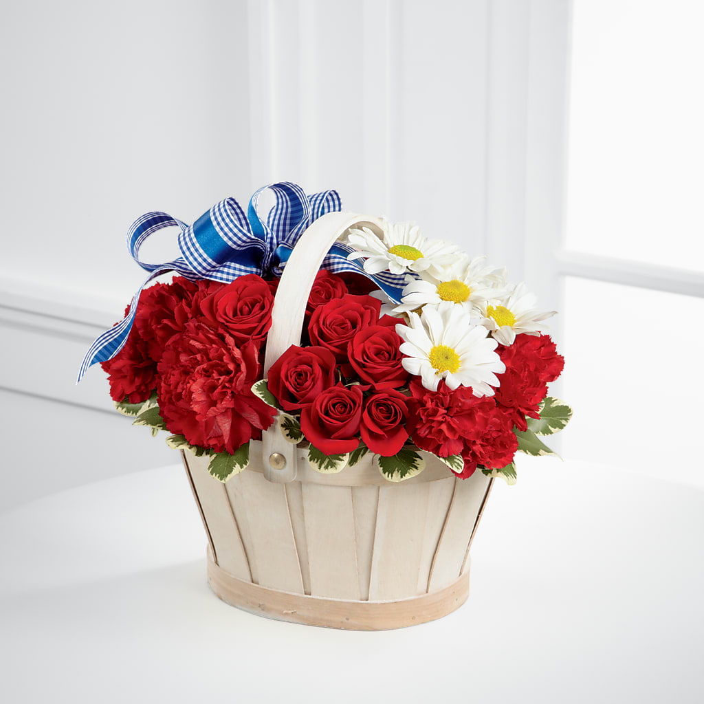 Justice Basket – Corona Rose Flowers, Corona CA