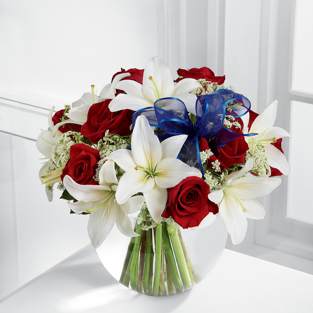 Independence Bouquet – Corona Rose Flowers, Corona CA