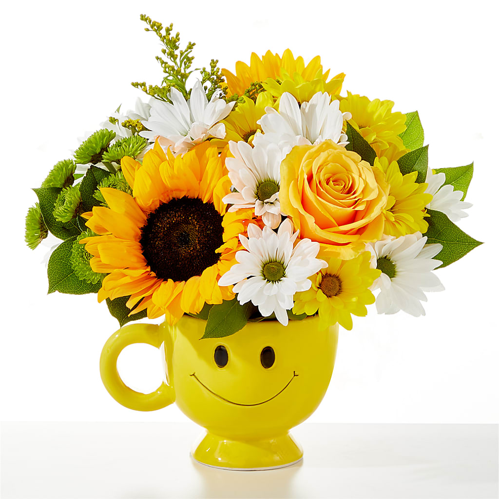 Be Happy Bouquet – Corona Rose Flowers, Corona CA