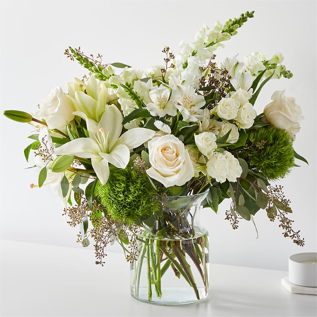 Fresh Linen Bouquet – Corona Rose Flowers, Corona CA