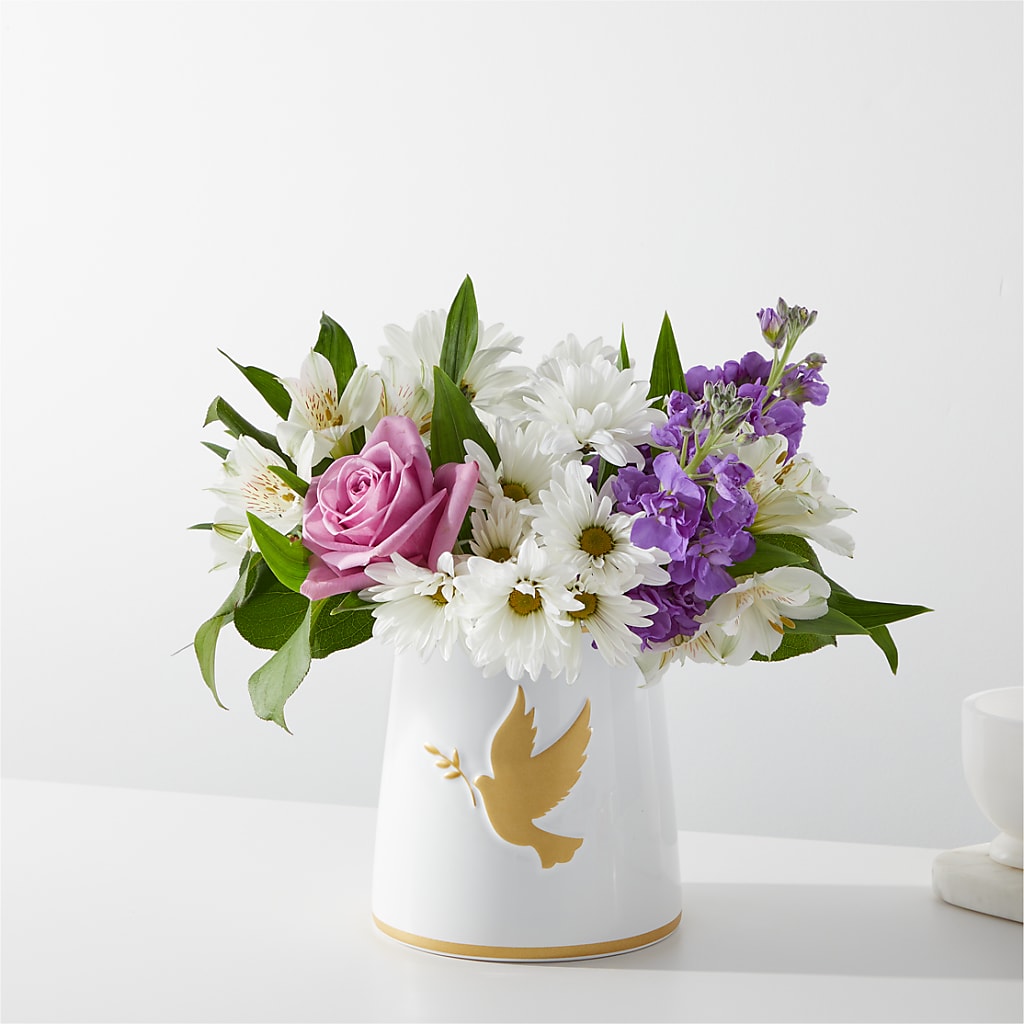 Garden of Peace Bouquet – Corona Rose Flowers, Corona CA