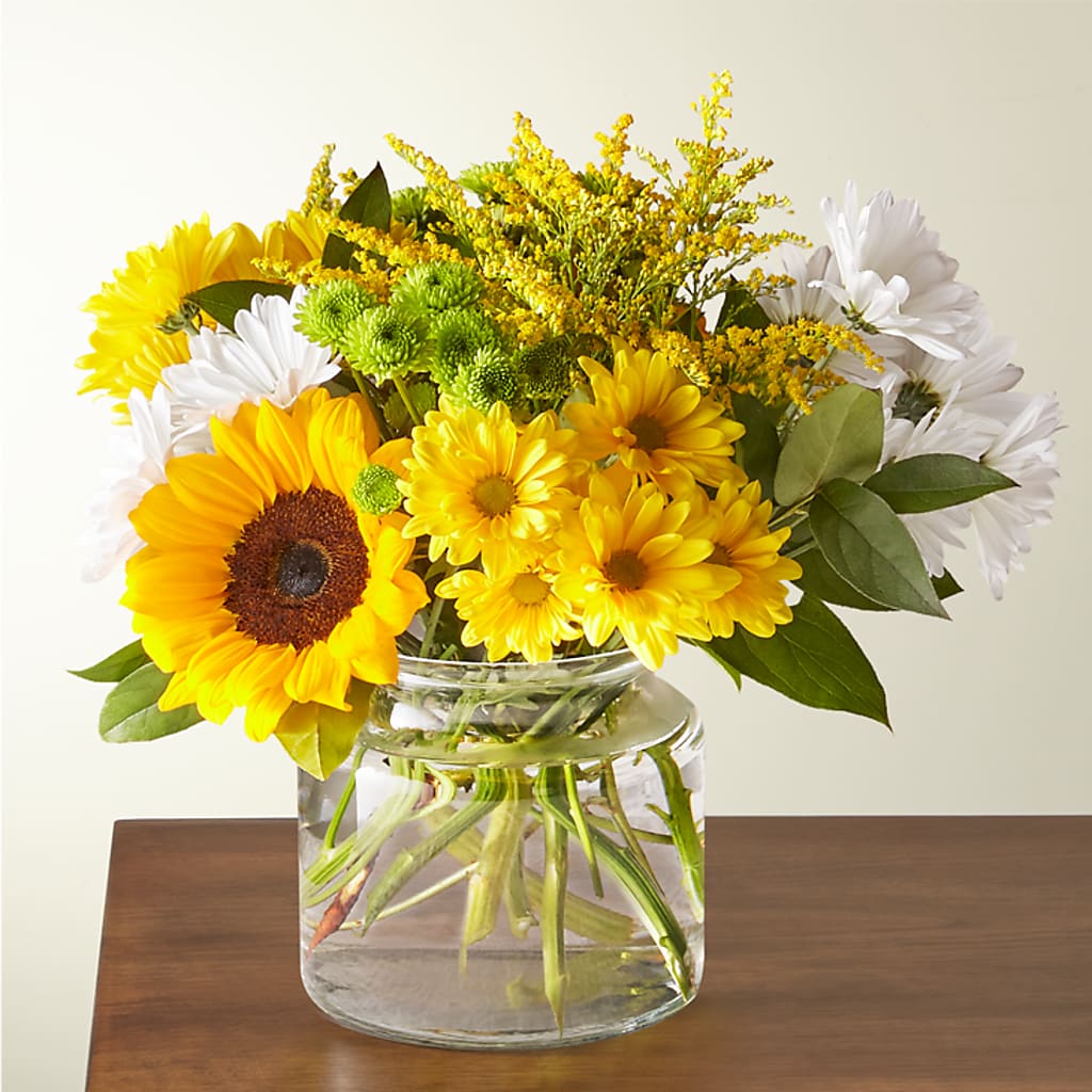 Hello Sunshine Bouquet – Corona Rose Flowers, Corona CA