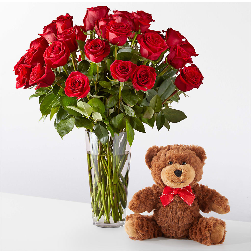 Romantic Long Stem Red Rose Bouquet Bundles – Corona Rose Flowers, Corona CA