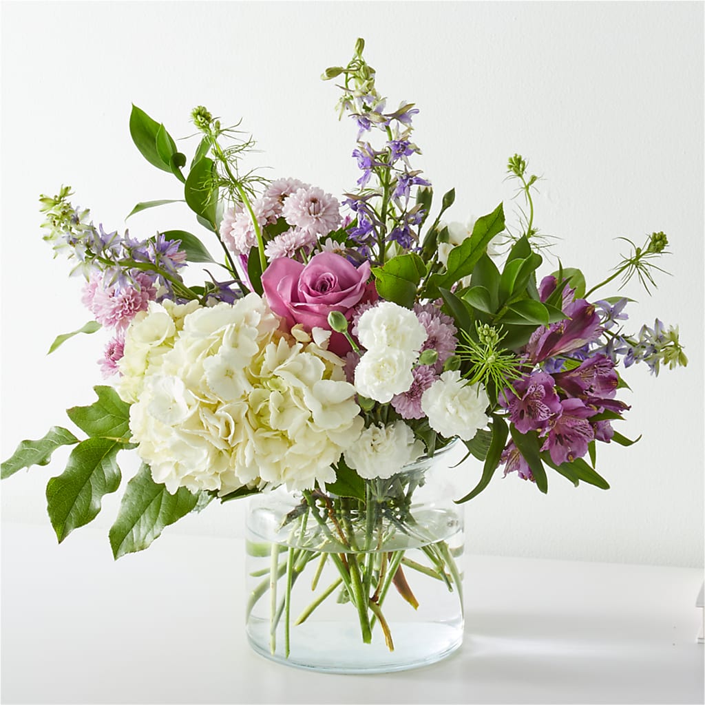 Violet Caress Bouquet – Corona Rose Flowers, Corona CA