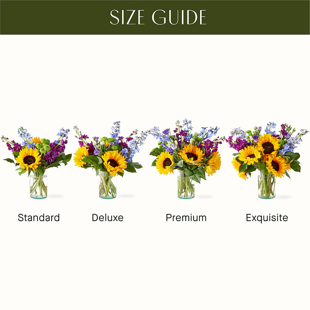 Catching Rays Bouquet – Corona Rose Flowers, Corona CA