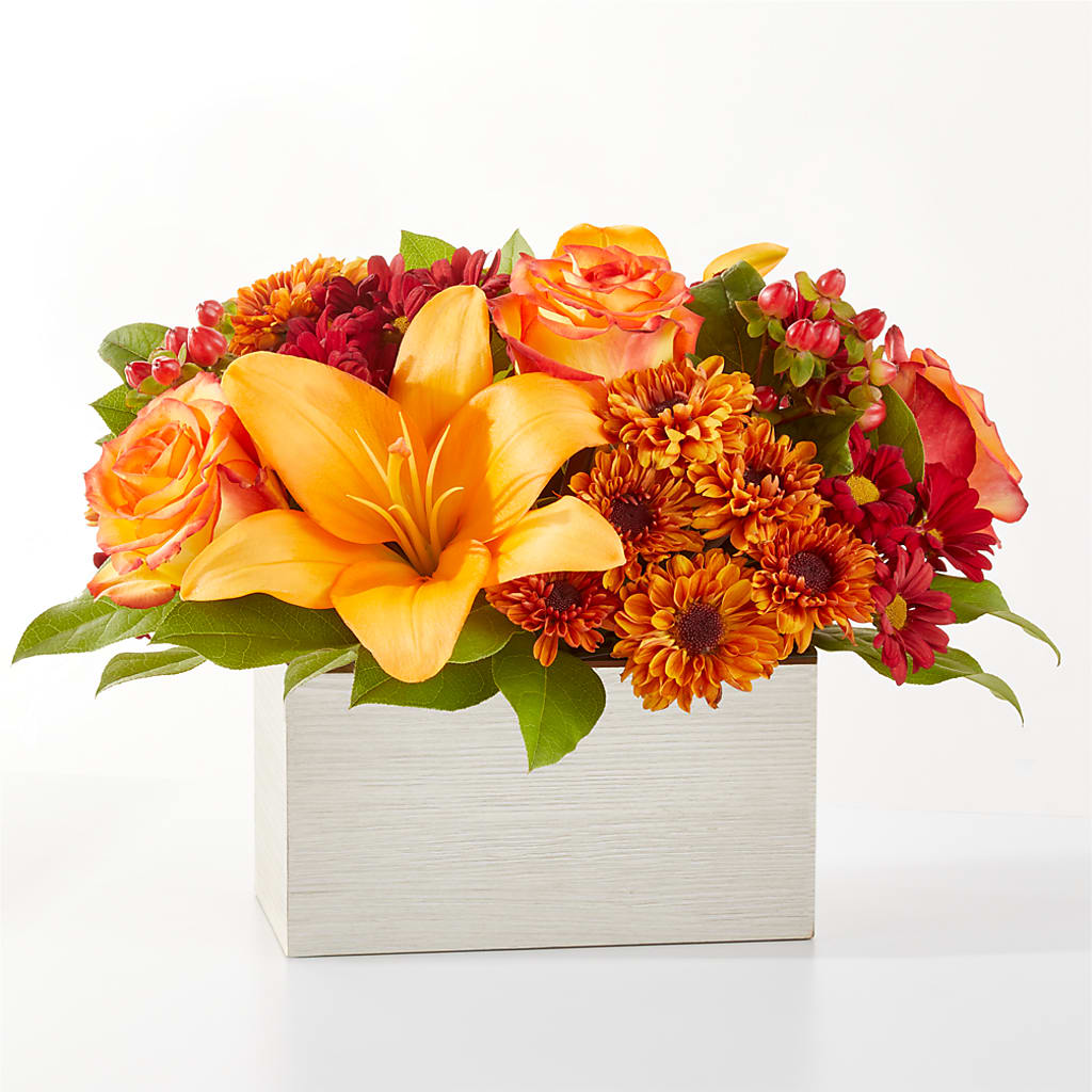 Backyard Bonfire Bouquet – Corona Rose Flowers, Corona CA
