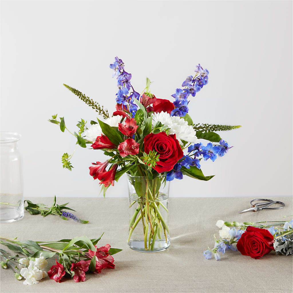 Star Spangled - A Florist Original – Corona Rose Flowers, Corona CA
