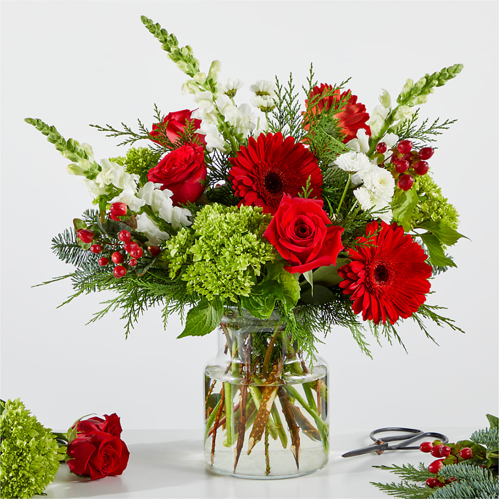 Merry Moment Bouquet – A Florist Original – Corona Rose Flowers, Corona CA