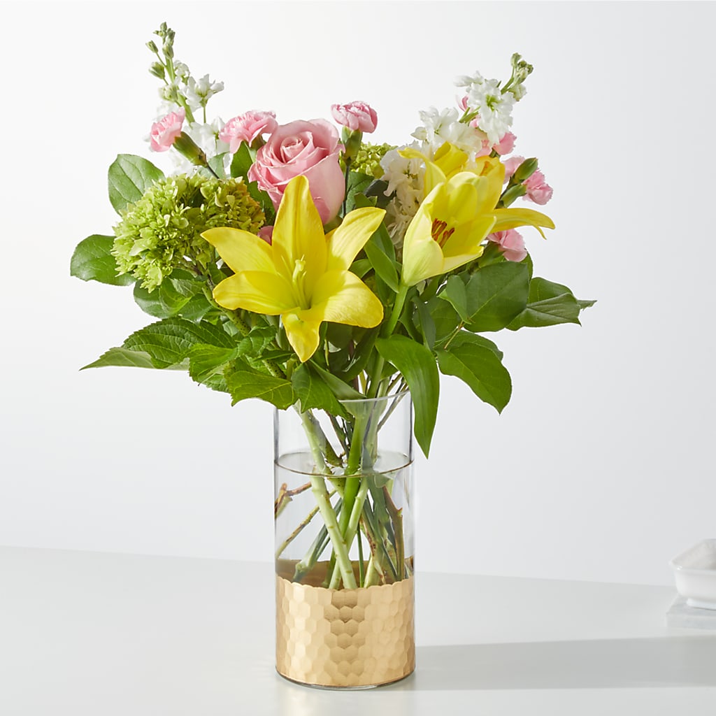 Garden Delight Bouquet – Corona Rose Flowers, Corona CA