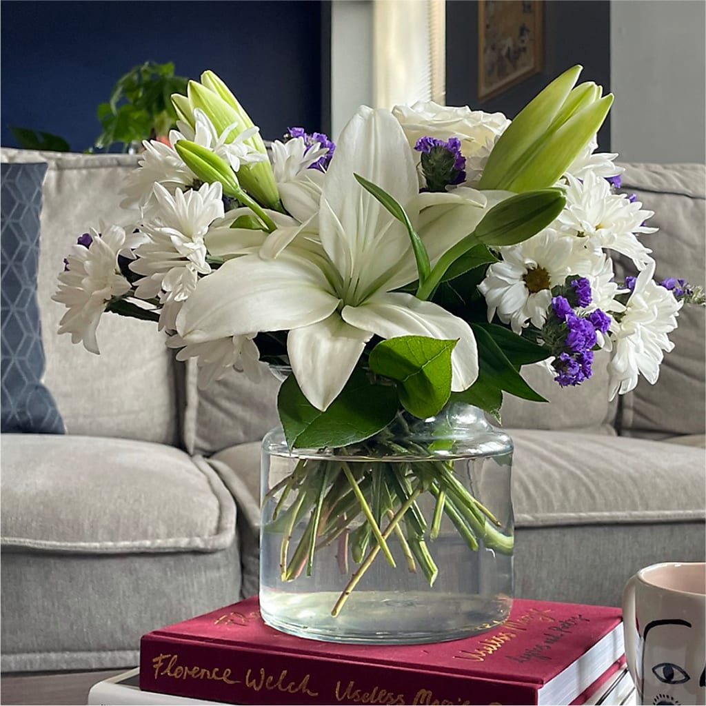 Beyond Blue Bouquet – Corona Rose Flowers, Corona CA