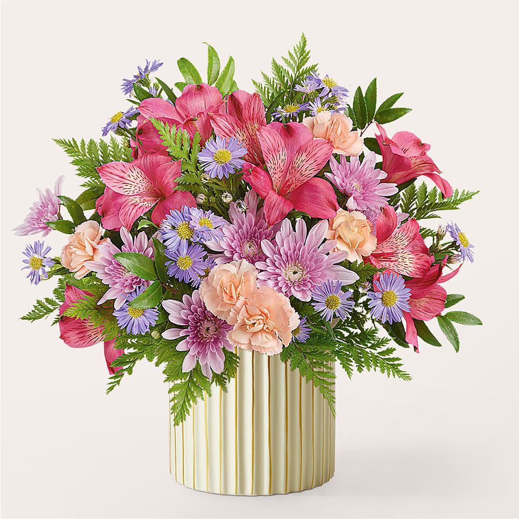 Sunset Serenade Bouquet – Corona Rose Flowers, Corona CA
