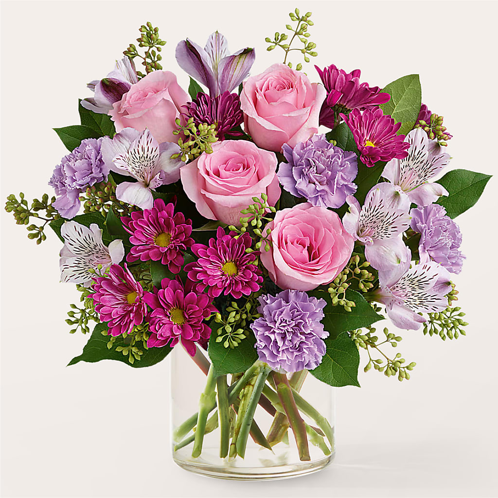 In the Clouds Bouquet – Corona Rose Flowers, Corona CA