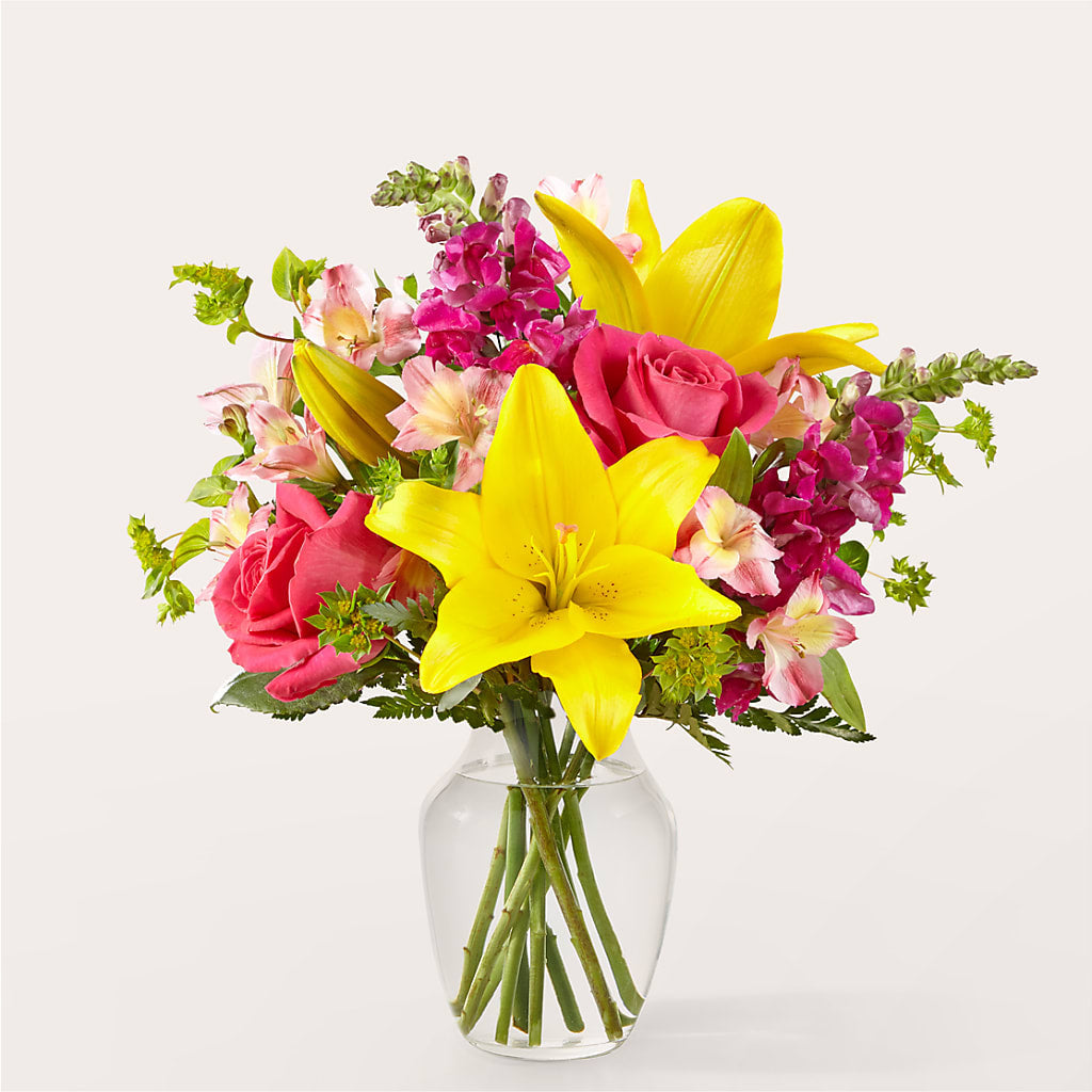 Lovely Day Bouquet – Corona Rose Flowers, Corona CA