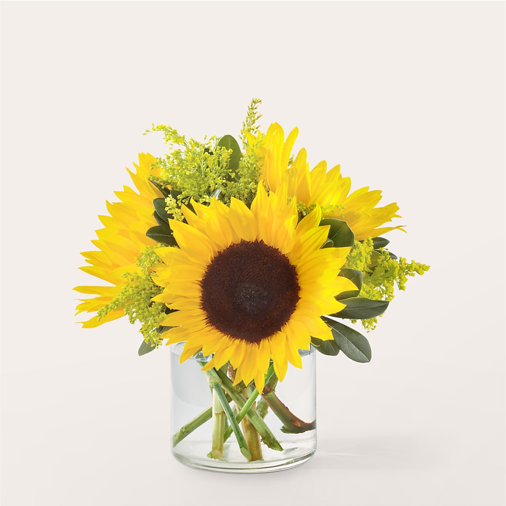 Beaming Sunflower Bouquet – Corona Rose Flowers, Corona CA