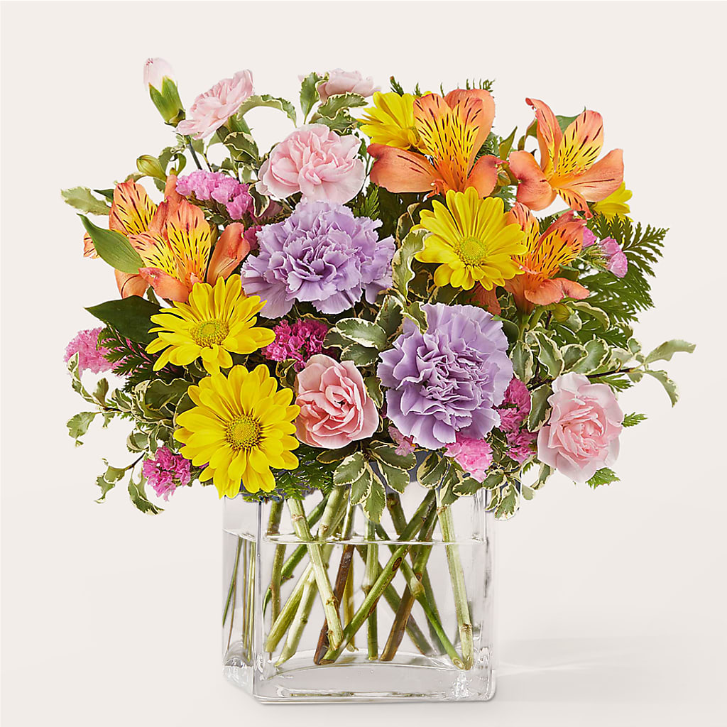 Shades of Happiness Bouquet – Corona Rose Flowers, Corona CA