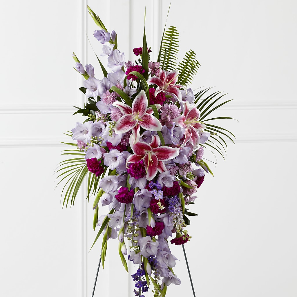 Tender Touch Standing Spray – Corona Rose Flowers, Corona CA