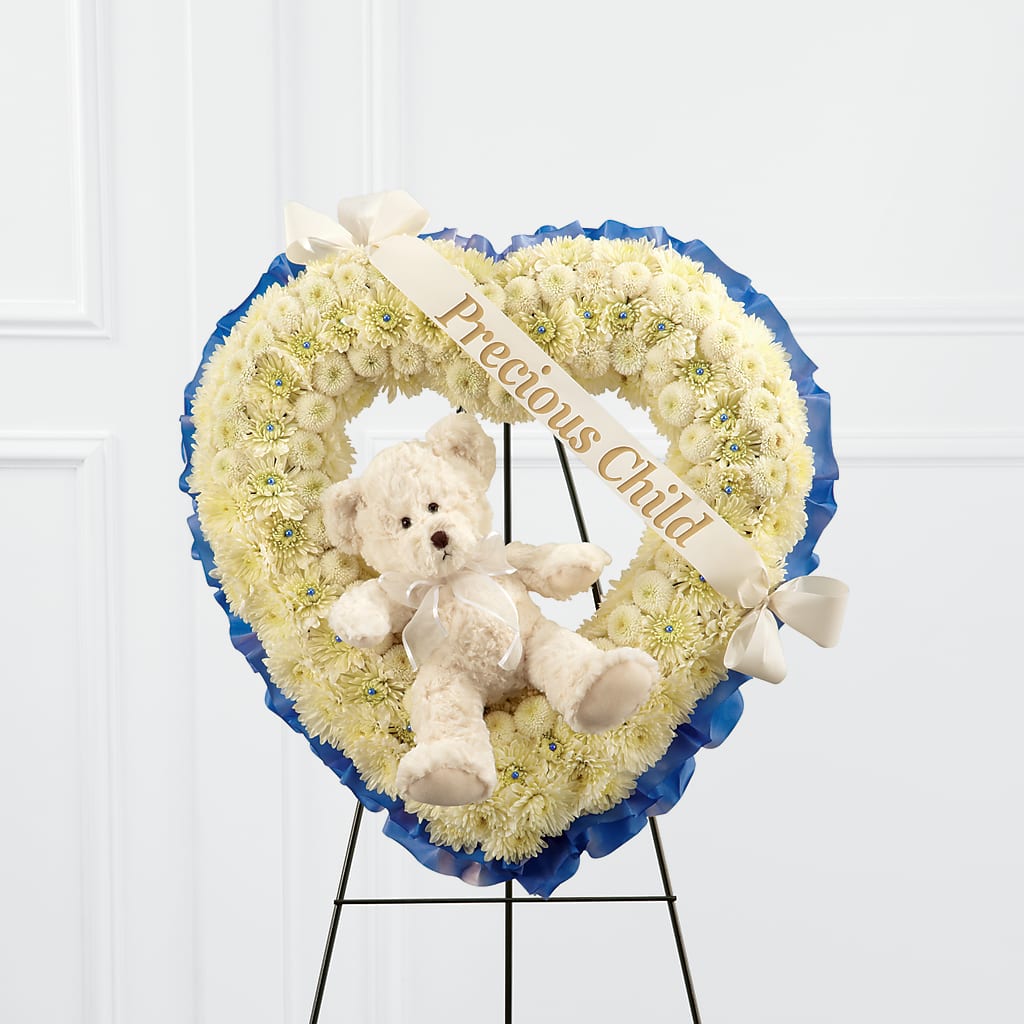 Precious Child Standing Heart – Corona Rose Flowers, Corona CA