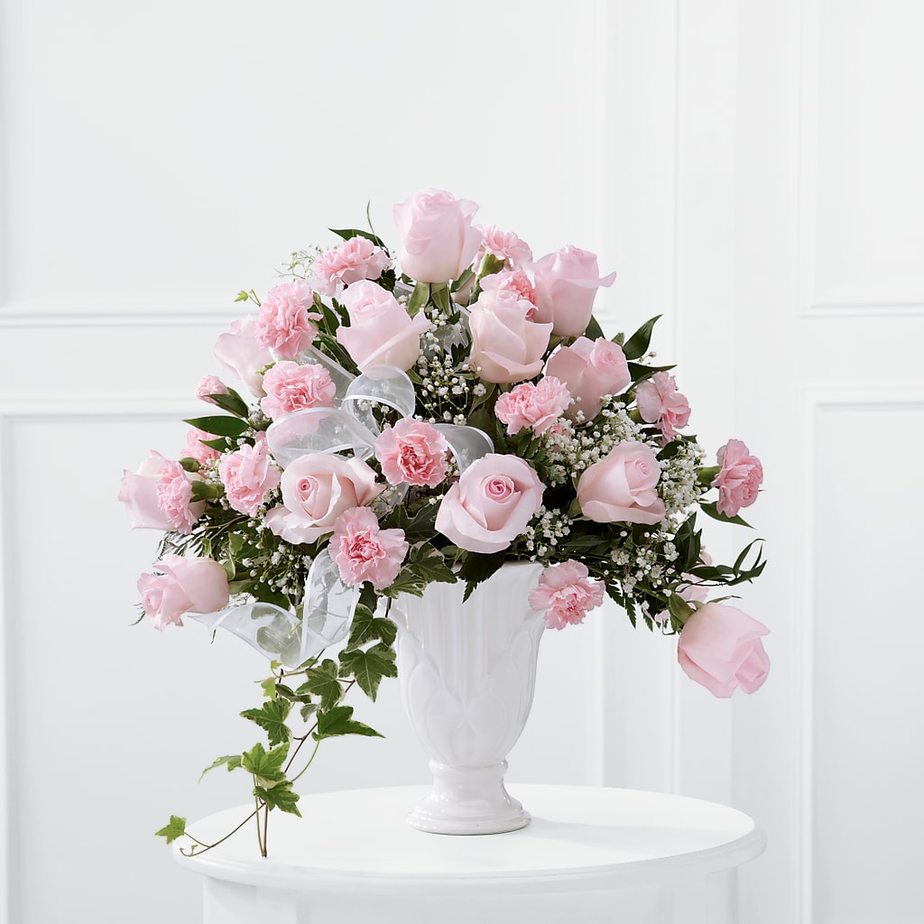 Deepest Sympathy Arrangement – Corona Rose Flowers, Corona CA