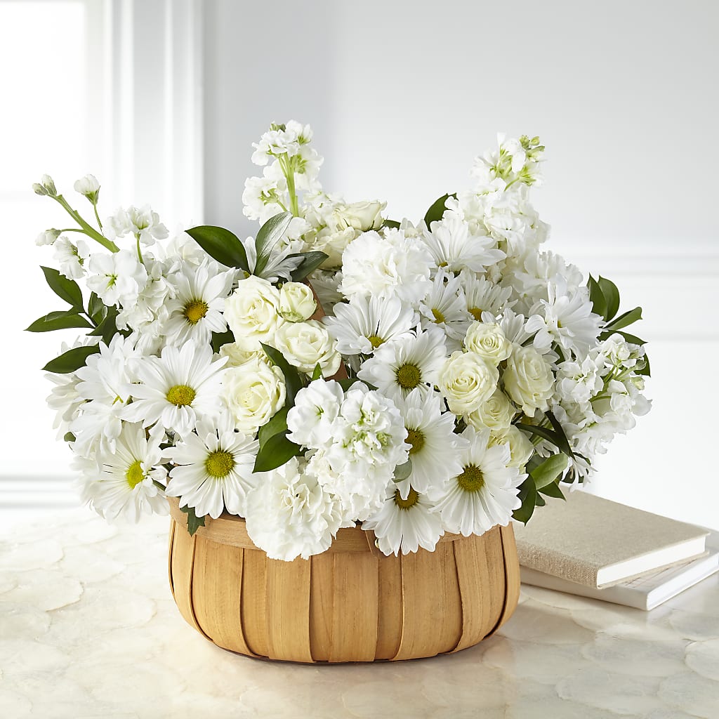 Graceful Garden Basket – Corona Rose Flowers, Corona CA