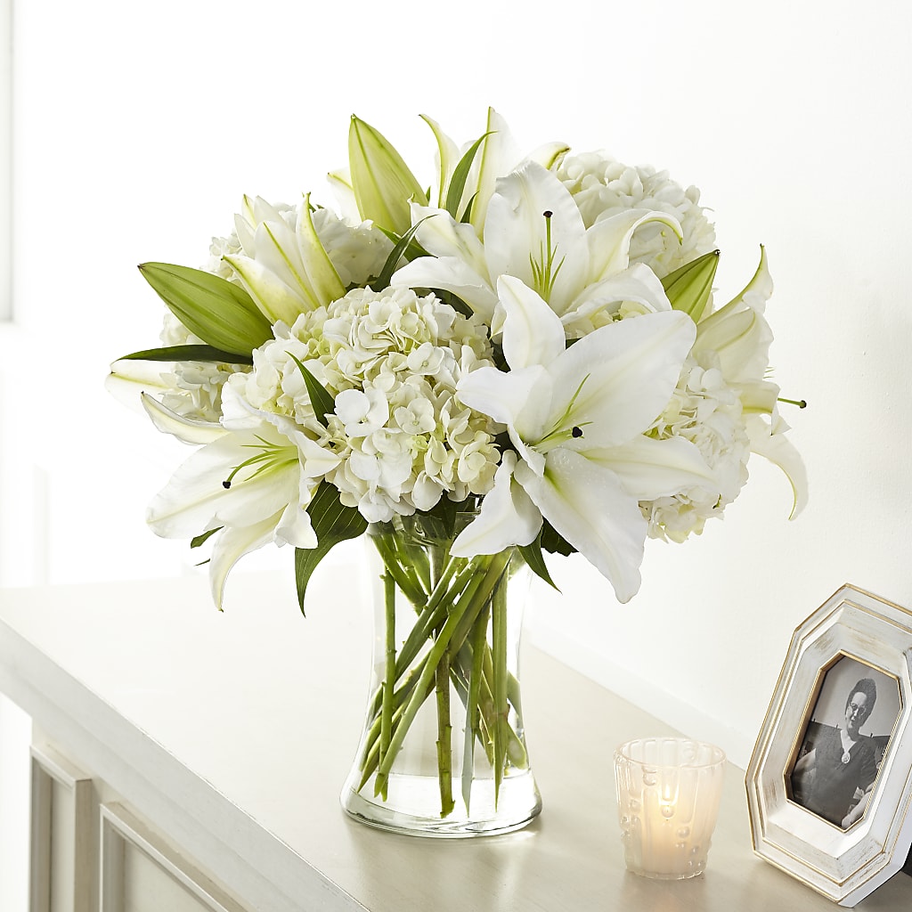 Compassionate Lily Bouquet – Corona Rose Flowers, Corona CA