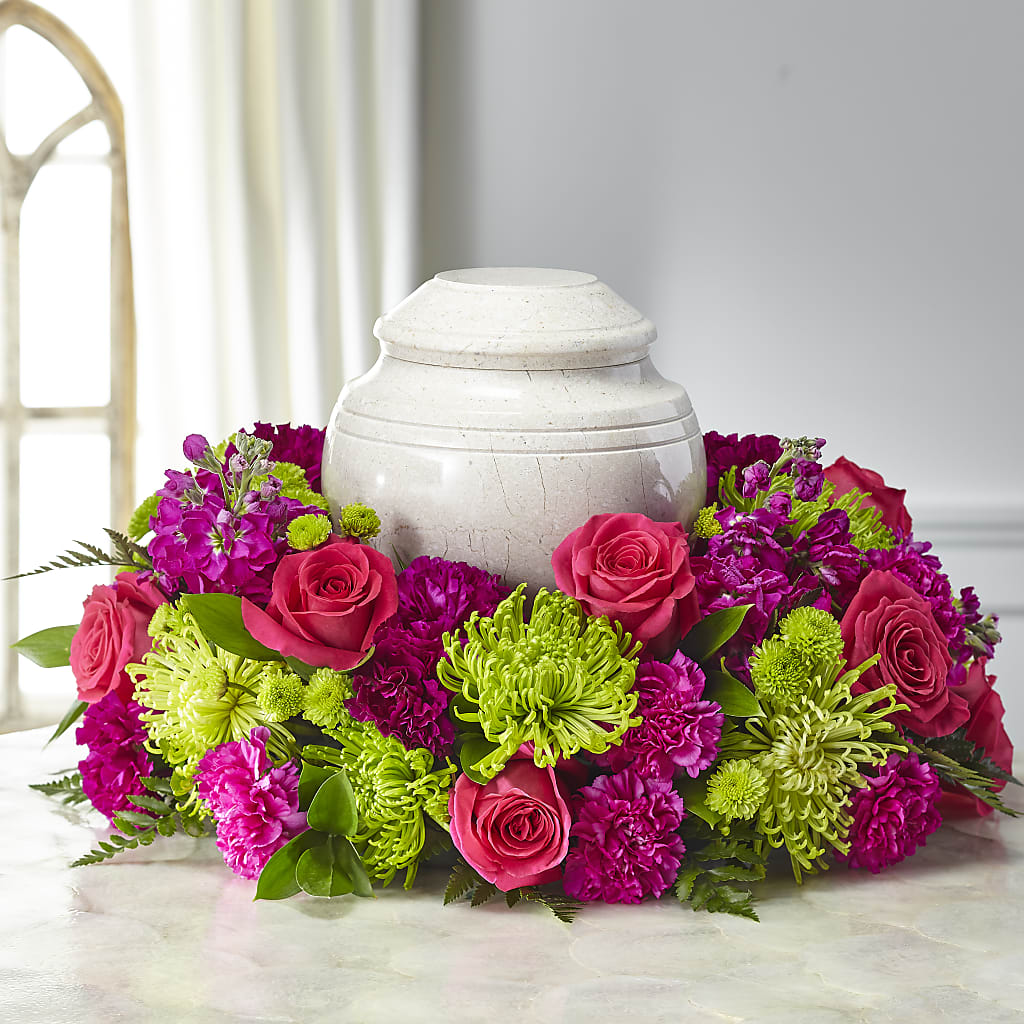 Hopeful Blessings Cremation Adornment – Corona Rose Flowers, Corona CA