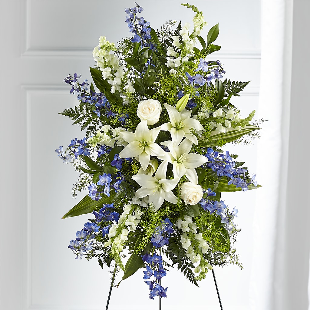 Faithful Friend Standing Spray – Corona Rose Flowers, Corona CA