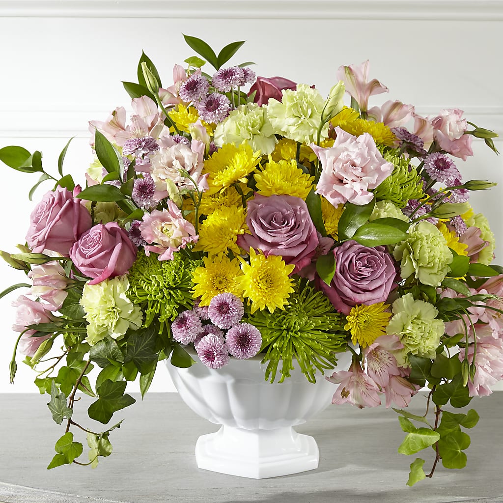 Healing Thoughts Arrangement – Corona Rose Flowers, Corona CA