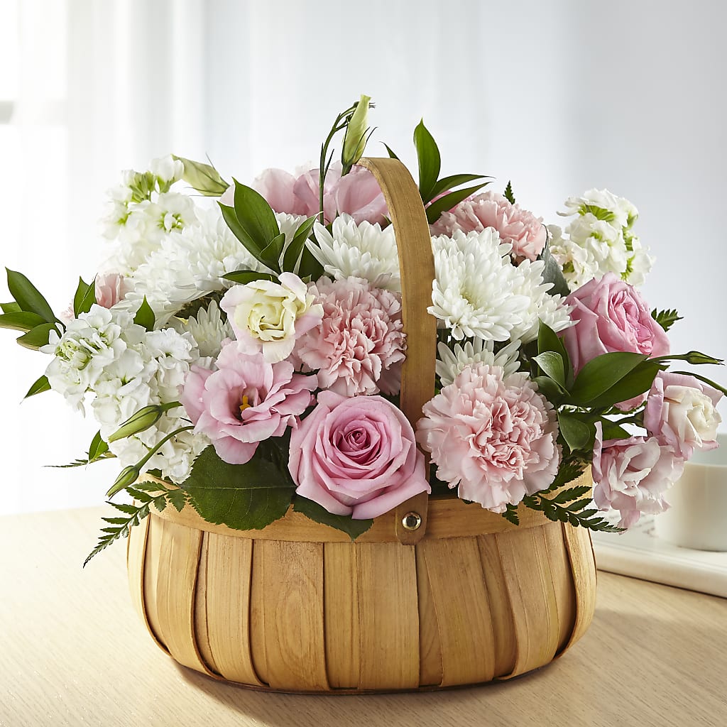 Always Graceful Basket – Corona Rose Flowers, Corona CA