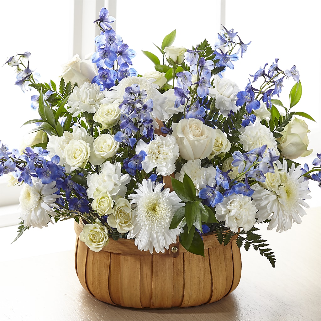 Harmony & Grace Basket – Corona Rose Flowers, Corona CA