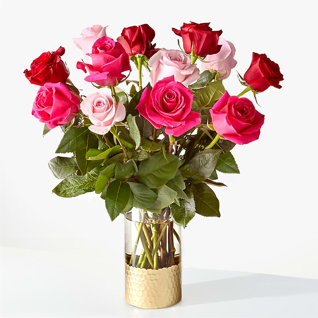 Love Notes Rose Bouquet – Corona Rose Flowers, Corona CA