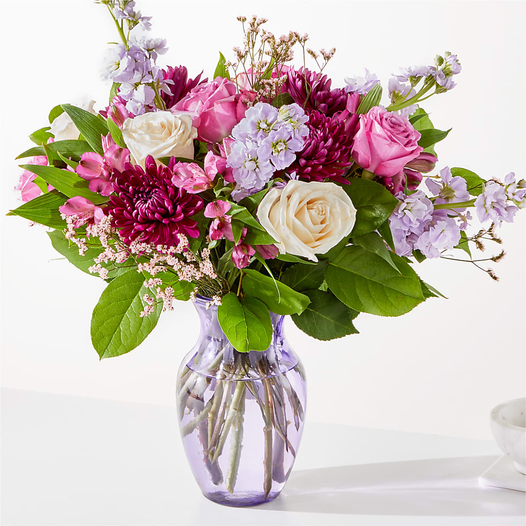 Amethyst Dreams Bouquet – Corona Rose Flowers, Corona CA