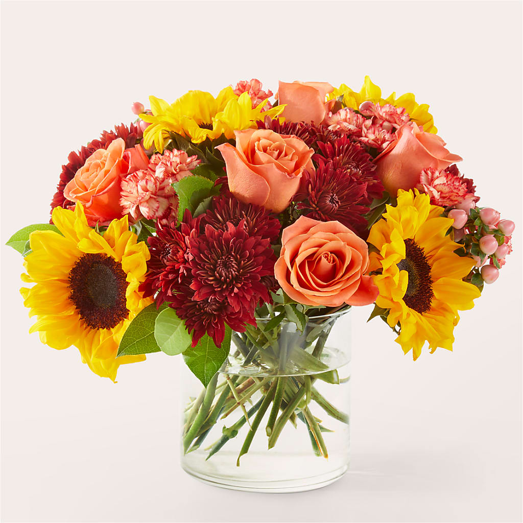 September Sunset Bouquet – Corona Rose Flowers, Corona CA