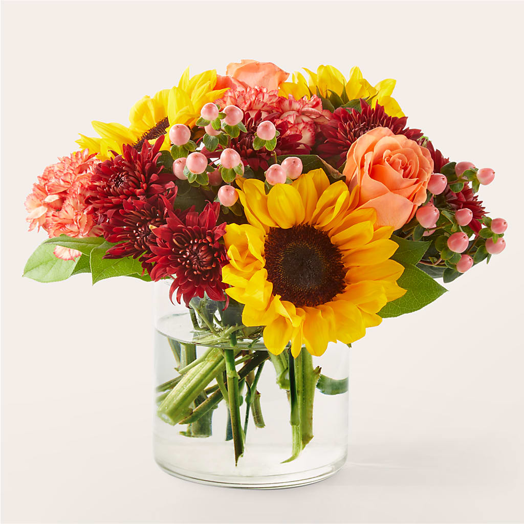 September Sunset Bouquet – Corona Rose Flowers, Corona CA