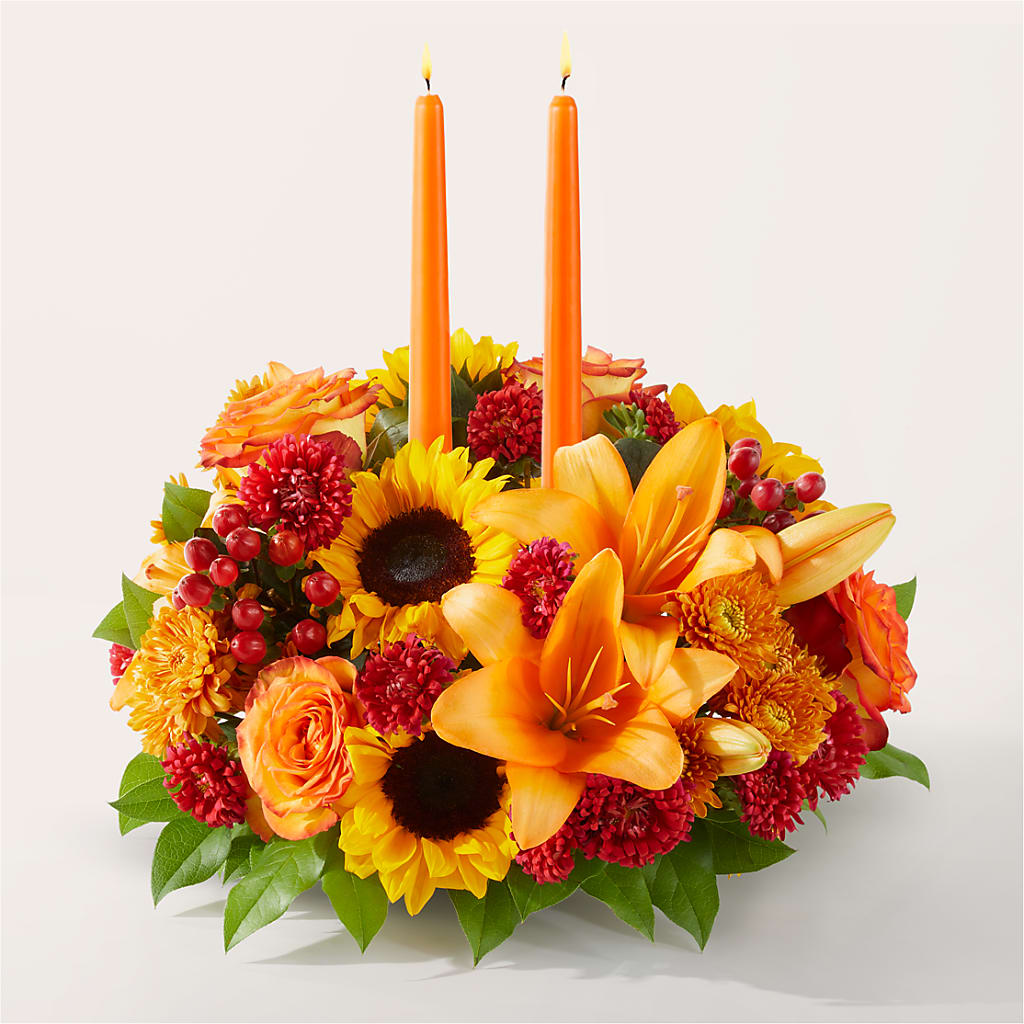 Grateful Centerpiece – Corona Rose Flowers, Corona CA