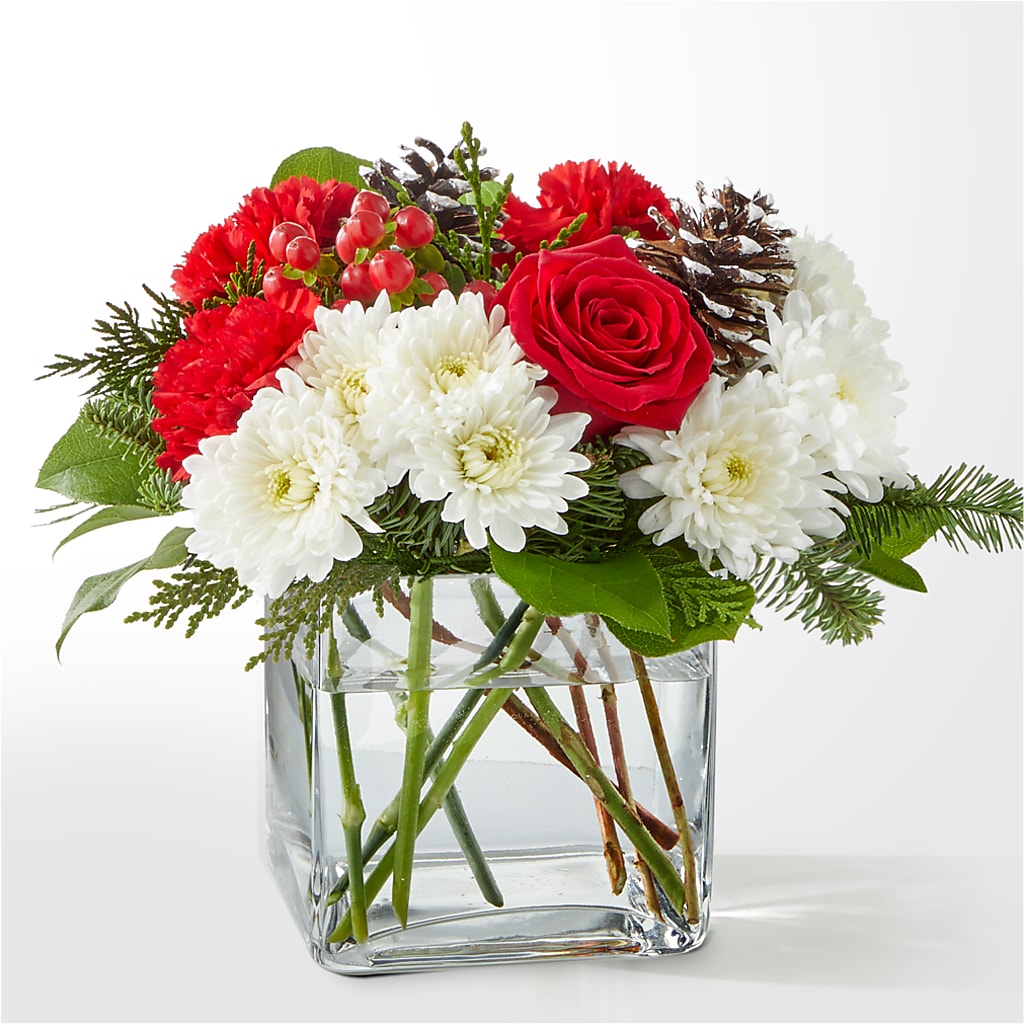 Snow Angel Bouquet – Corona Rose Flowers, Corona CA