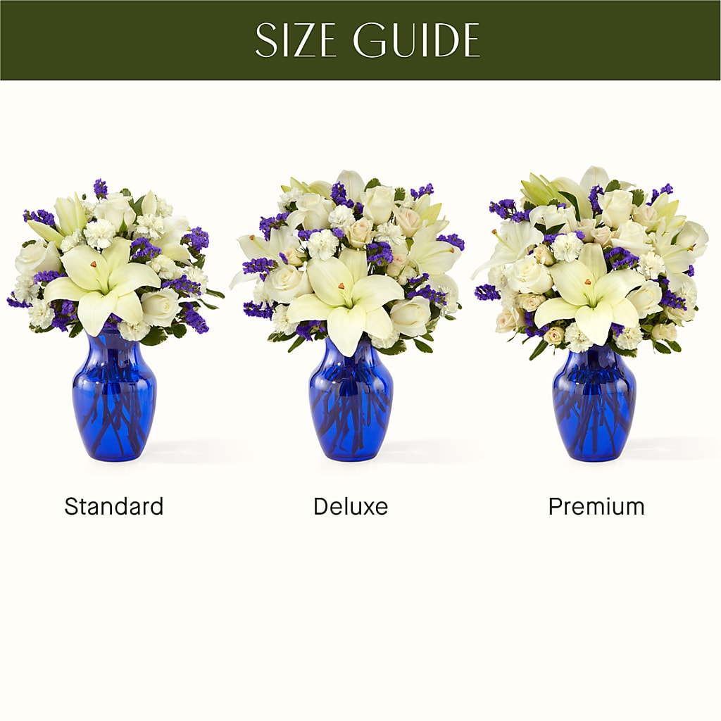 Sapphire Rush Bouquet – Corona Rose Flowers, Corona CA
