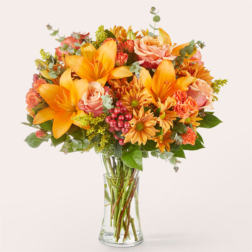 Harvest Hayride Bouquet – Corona Rose Flowers, Corona CA