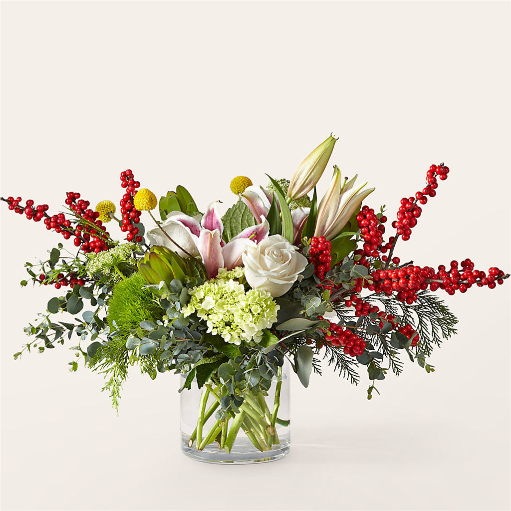 Berry & Bright Bouquet – Corona Rose Flowers, Corona CA