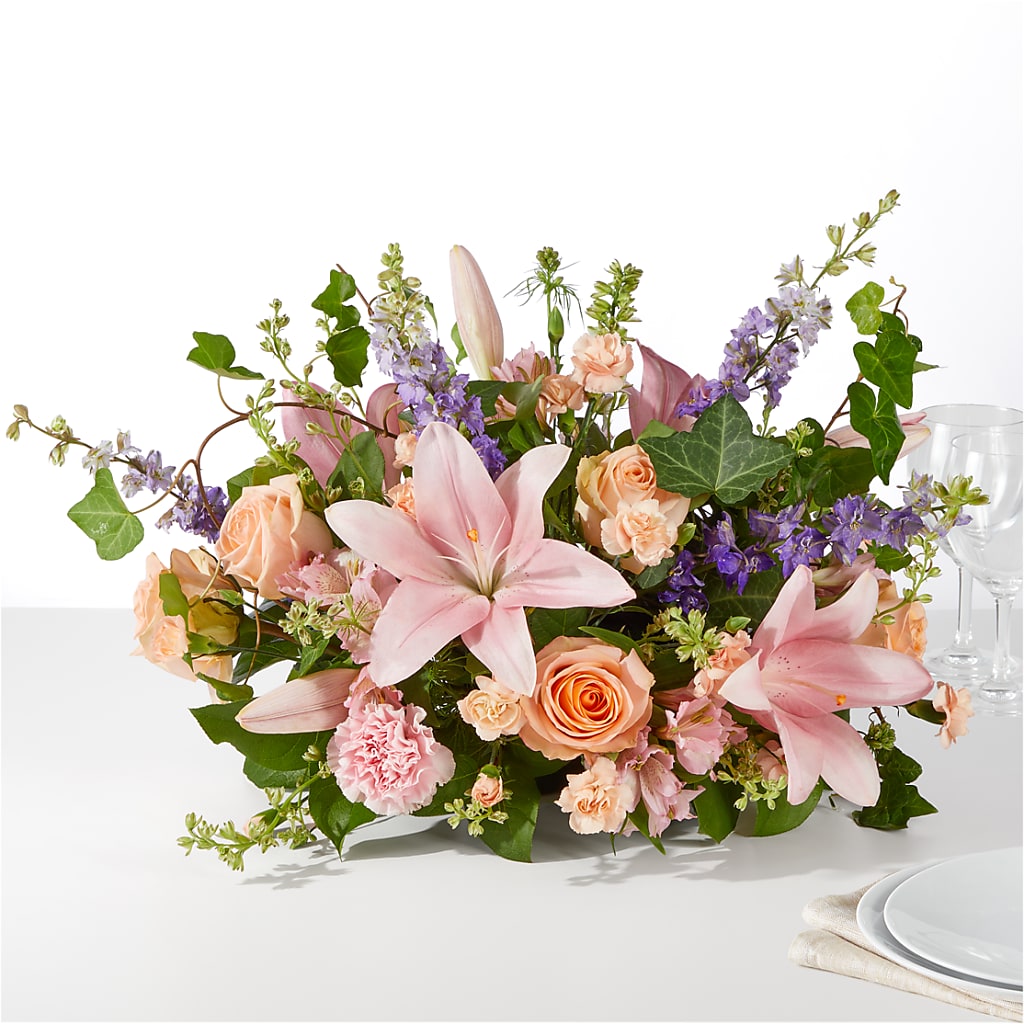 Blossom Time Centerpiece – Corona Rose Flowers, Corona CA