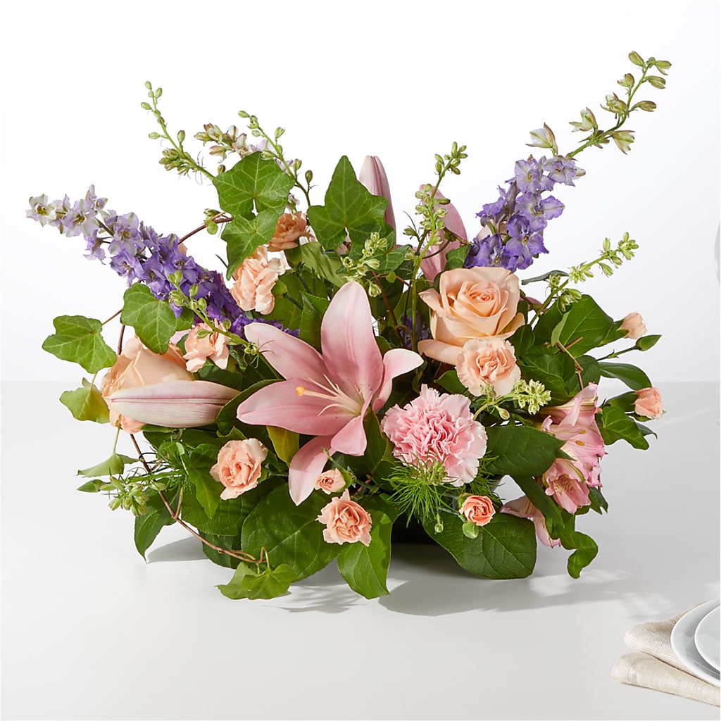 Blossom Time Centerpiece – Corona Rose Flowers, Corona CA