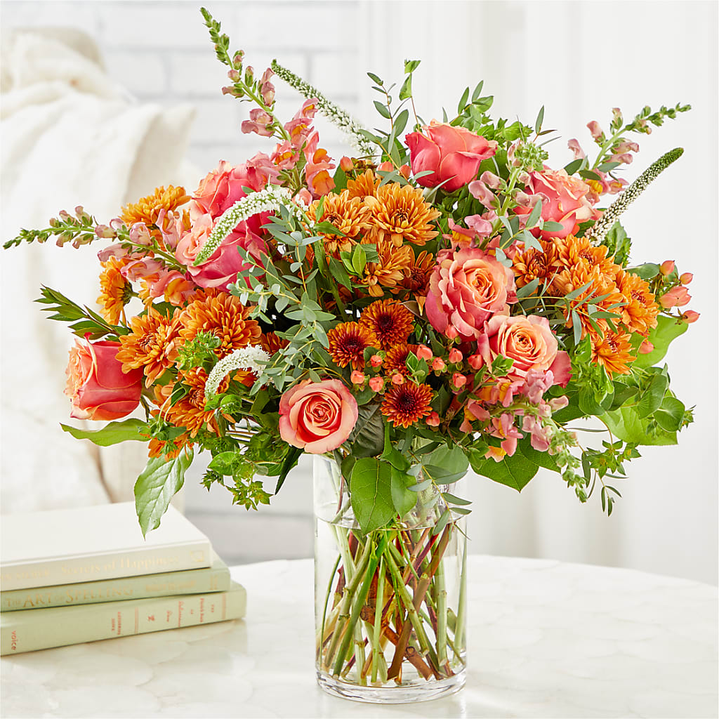 Leafy Trails Bouquet – Corona Rose Flowers, Corona CA