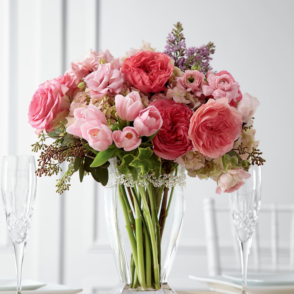 Abundant Array Arrangement – Corona Rose Flowers, Corona CA