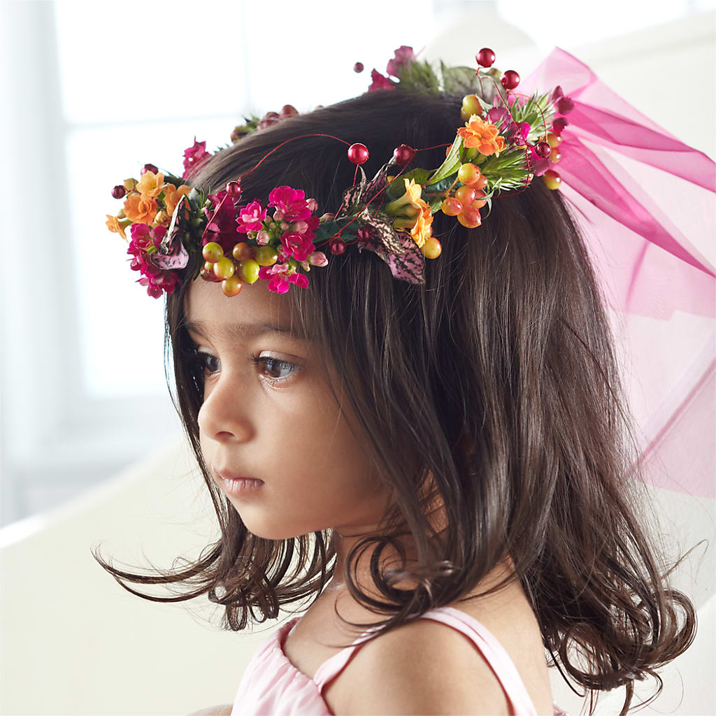 Baby Love Headpiece – Corona Rose Flowers, Corona CA
