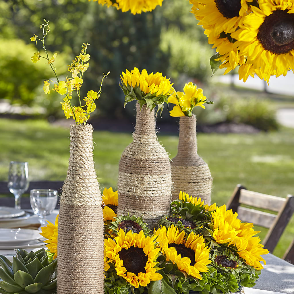 Sublime Garden Centerpiece – Corona Rose Flowers, Corona CA