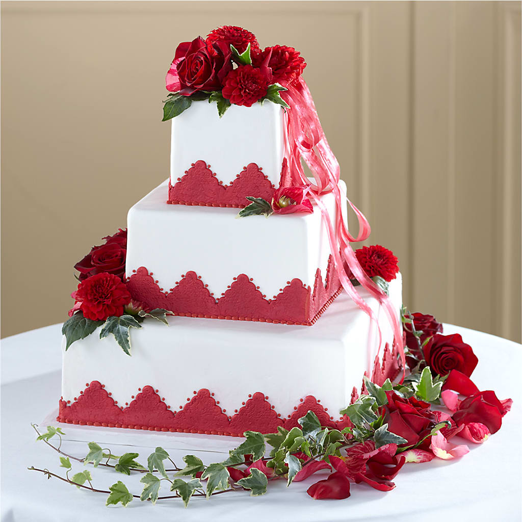 Forever Happiness Cake Decor – Corona Rose Flowers, Corona CA