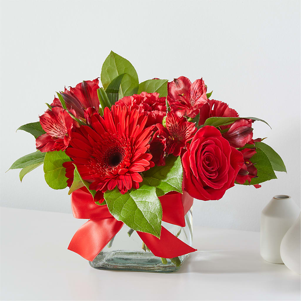 Red Hot Bouquet – Corona Rose Flowers, Corona CA
