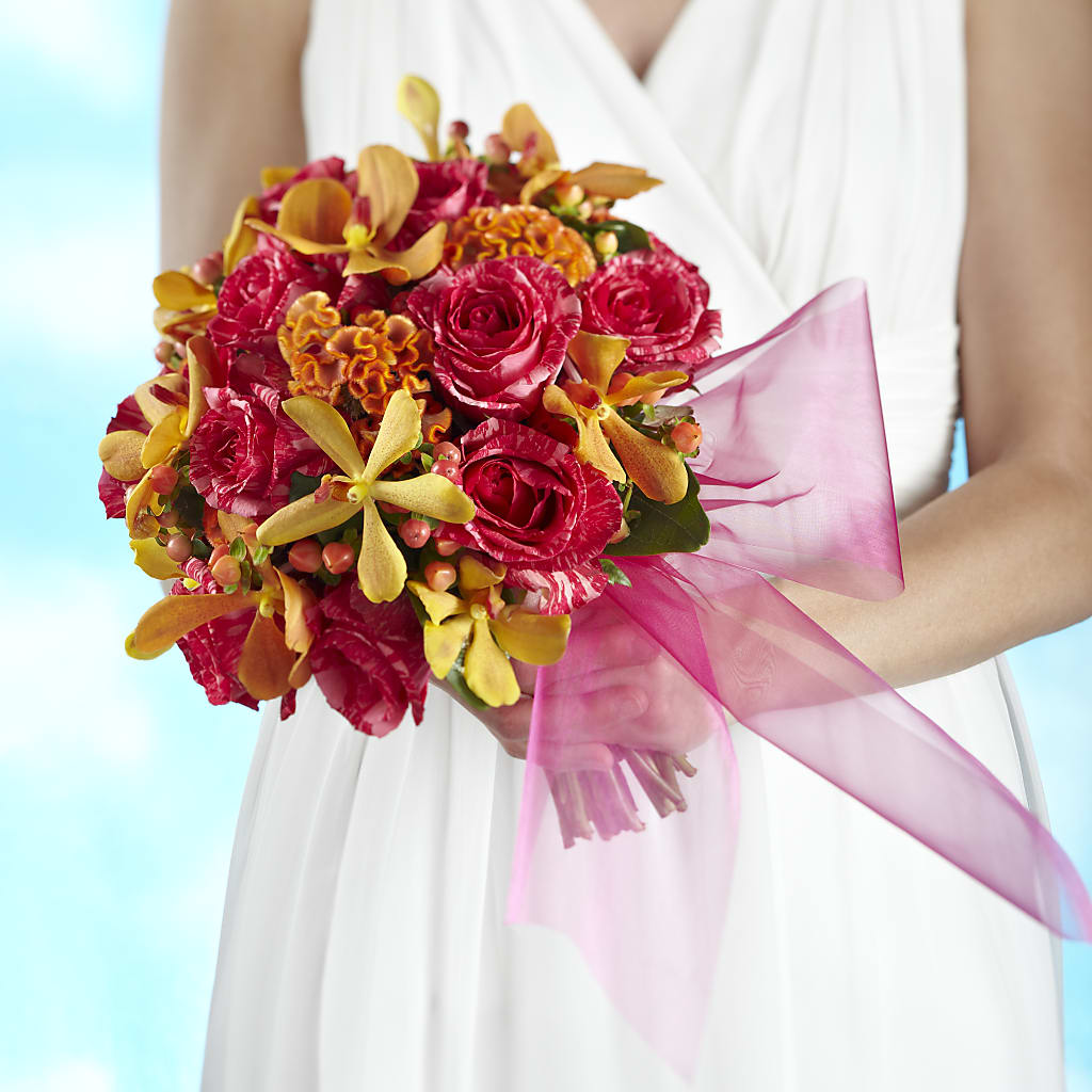 Brilliant Shades of Love Bouquet – Corona Rose Flowers, Corona CA