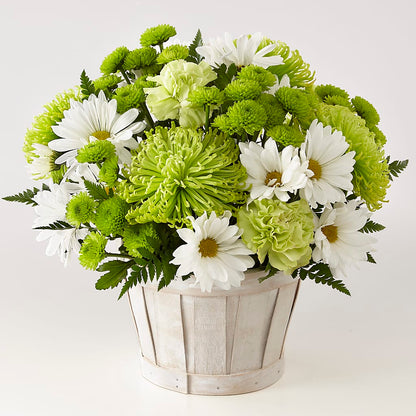 Lucky Charm Basket (Standard) –  Corona Rose Flowers, Corona CA
