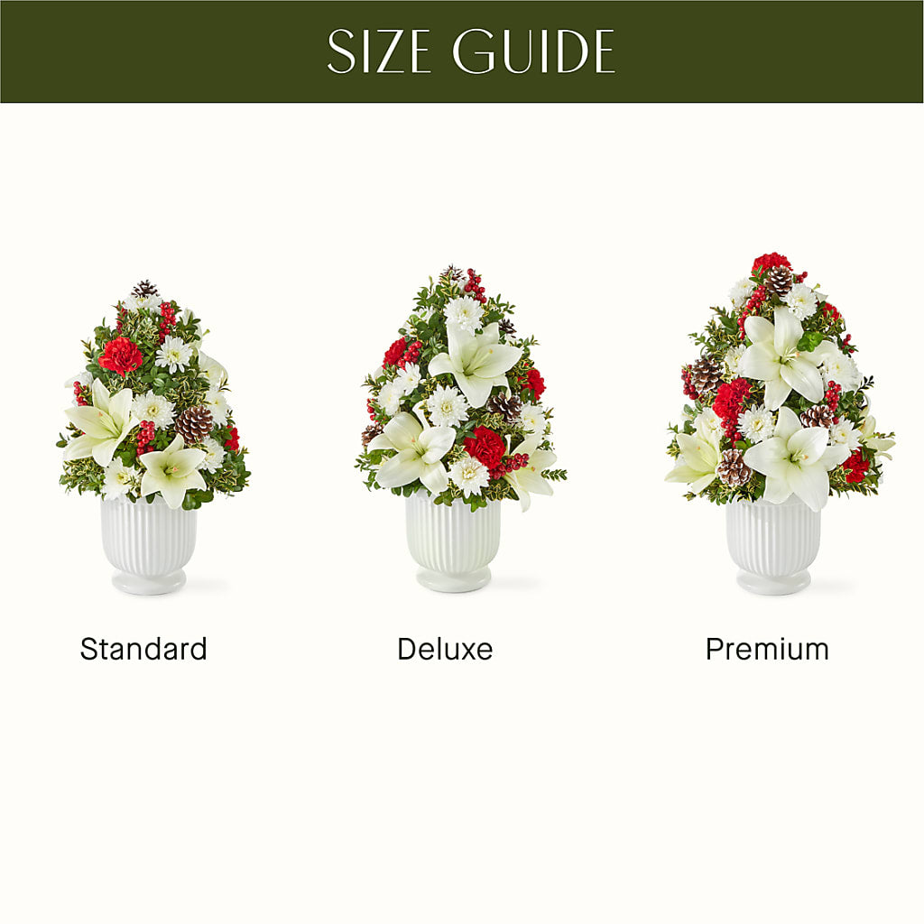Festive Moments Tree –  Corona Rose Flowers, Corona CA