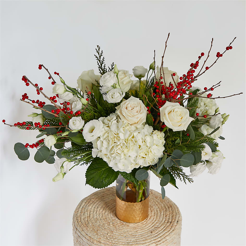 Frosted Windows Bouquet –  Corona Rose Flowers, Corona CA